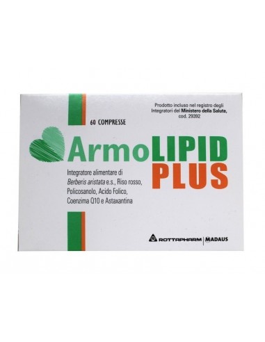 Armolipid Plus integratore alimentare colesterolo 60 compresse