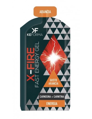 Keforma X-Fire gel energetico gusto arancia 30 ml