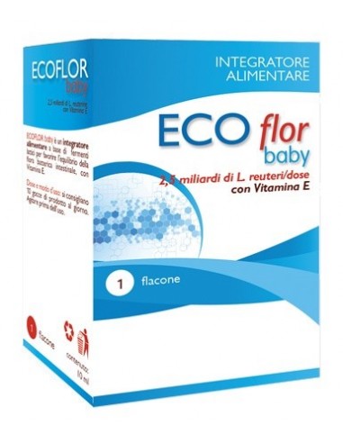 Ecoflor Baby Integratore Alimentare Fermenti Lattici 10 ml