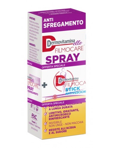 Dermovitamina Elle Filmocare Spray antisfregamento + stick antivesciche