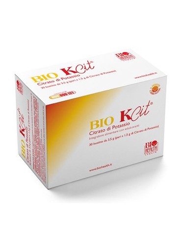 Biohealth Bio KCit integratore di potassio 30 bustine