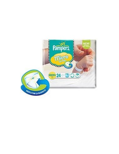 Pampers Micro 1/2,5 Kg 24 pannolini