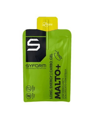 Syform Malto+ Gel Long Energy Carbo Gel Limone 50 ml