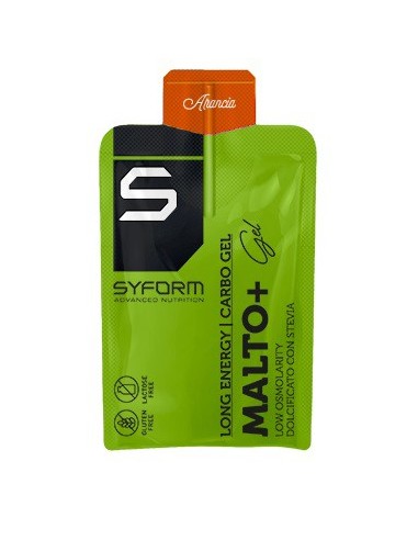 Syform Malto+ Gel Long Energy Carbo Gel Arancia 50 ml