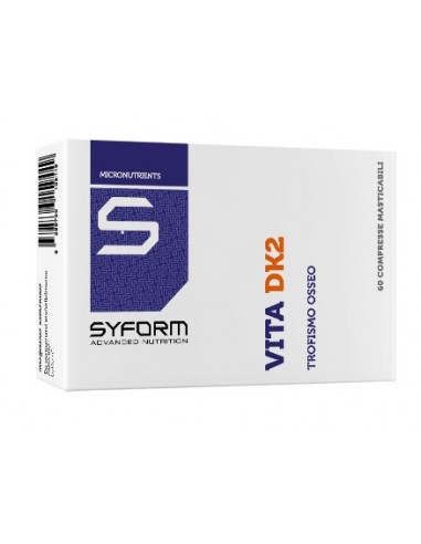 Syform Vita DK2 integratore di Vitamina D3 e K2 60 compresse