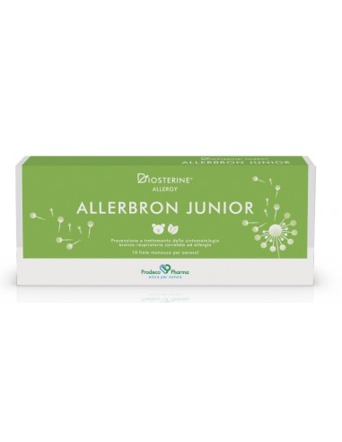 Biosterine Allergy Allerbron Junior Benessere Respiratorio 10 fiale