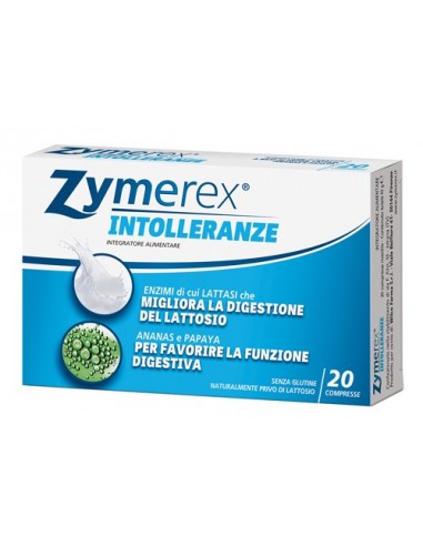 Zymerex Intolleranze integratore alimentare 20 compresse