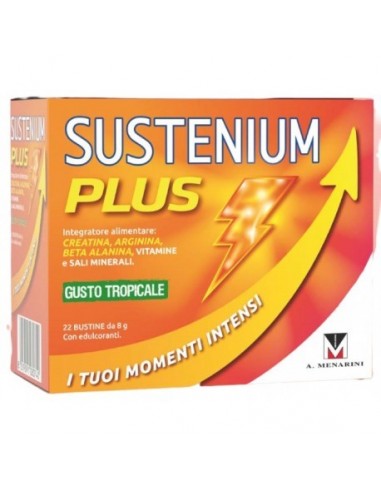 Sustenium Plus integratore energizzante 22 bustine