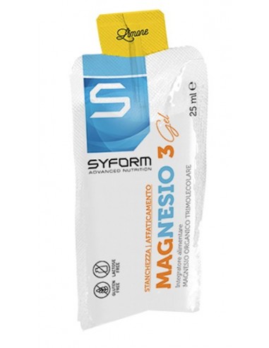 Syform Magnesio 3 Gel Stanchezza Affaticamento Limone 25 ml