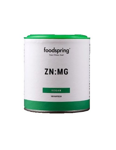 Foodspring Zn:mg integratore alimentare 100 capsule