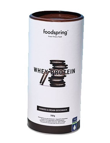 Foodspring Whey Protein Biscotti e Crema 750 g
