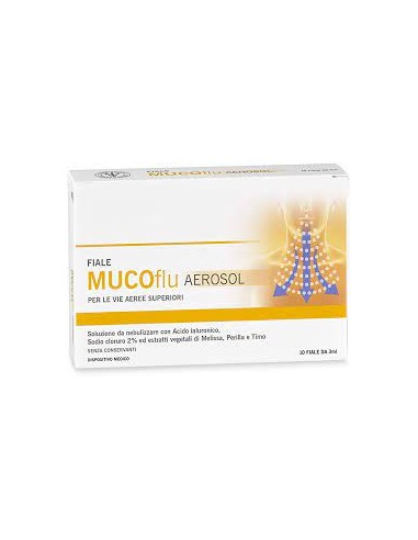 Mucoflu Aerosol vie aeree superiori 10 fiale monodose