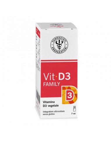 Vit D3 Family Integratore Alimentare 7 ml