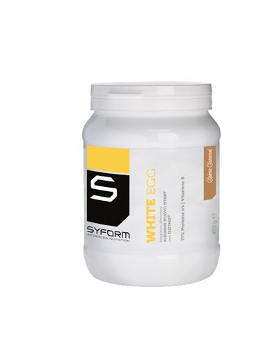 Syform White Egg Integratore Albumine Creme Caramel 450 g