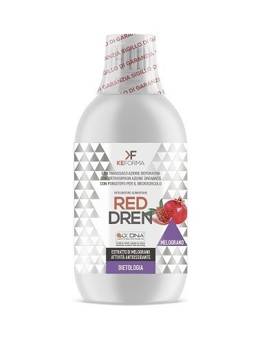 Keforma Red Dren Integratore Alimentare Antiossidante 500 ml