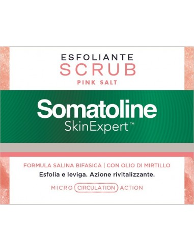 Somatoline Cosmetic Skin Expert Esfoliante Scrub Pink Salt 350 g
