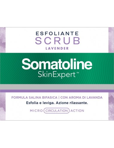 Somatoline Cosmetic Skin Expert Esfoliante Scrub Lavender 350 g