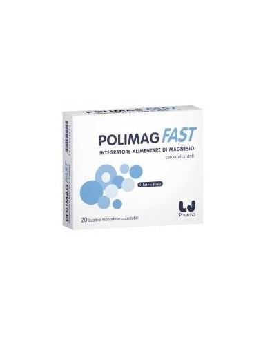 Polimag Fast integratore alimentare magnesio 20 bustine