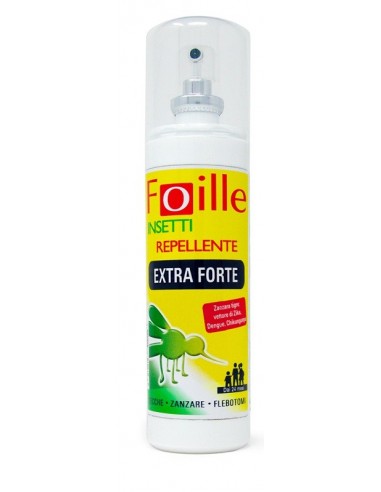 Foille Insetti Repellente Extra Forte 100 ml