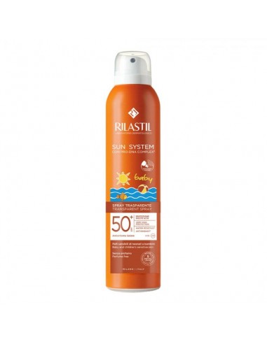 Rilastil Sun System Baby Spray Trasparente Spf50+ 200 ml
