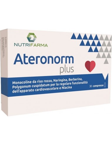Nutrifarma Ateronorm Plus Integratore Cuore 30 compresse