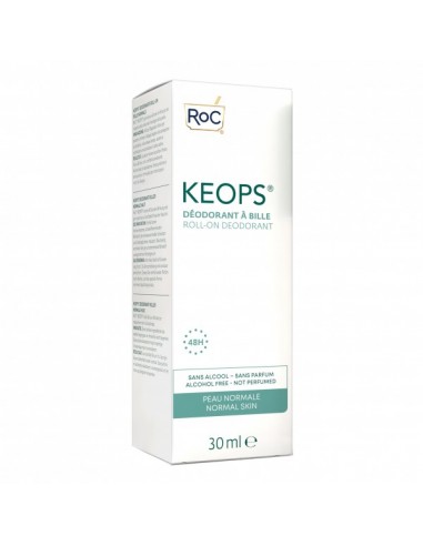 Roc Keops Deodorante Roll-on 48h Pelle Normale 30ml