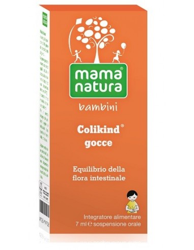 Mama Natura Colikind Gocce Bambini Flora Intestinale 7 ml