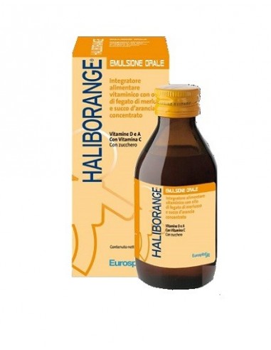 Haliborange emulsione orale integratore vitaminico 150 ml