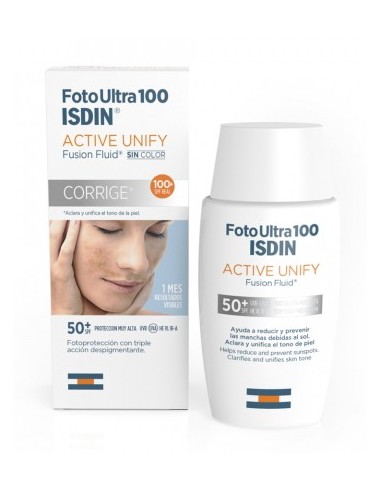 Isdin FotoUltra Active Unify Color Fusion Fluid Spf50+ 50 ml