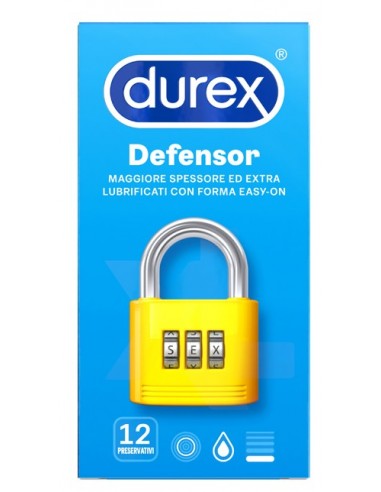Durex Defensor Preservativi 12 pezzi