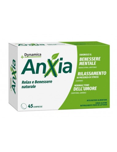 Dynamica Anxia integratore relax e benessere naturale 45 compresse
