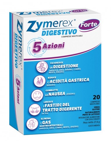 Zymerex Digestivo Forte 20 compresse masticabili