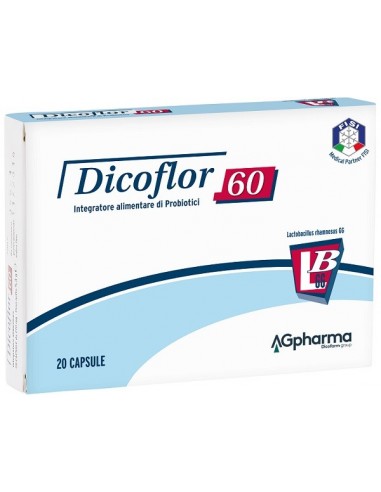 Dicoflor 60 Integratore Alimentare Probiotici 20 capsule