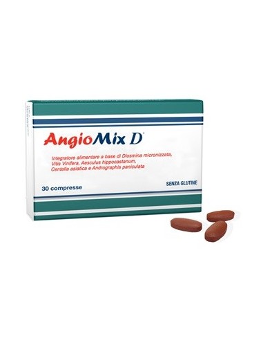 Angiomix D Integratore Alimentare Gambe Pesanti 30 compresse