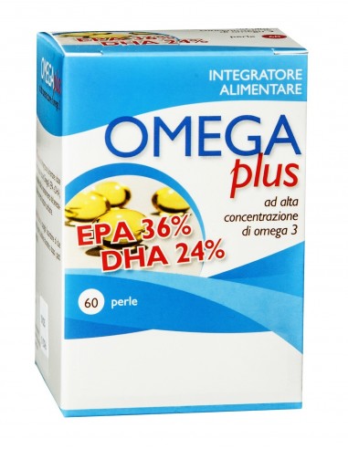 Omega plus integratore di omega 3 60 compresse