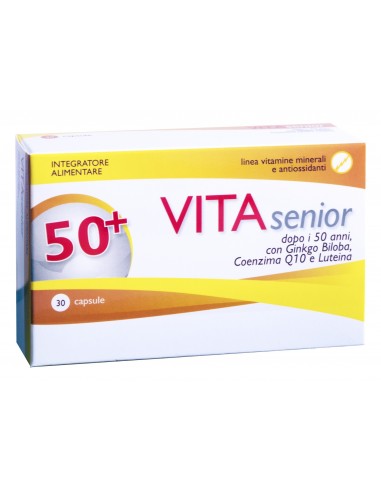 Vita senior 50+ integratore multivitaminico 30 compresse