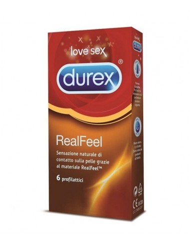 Durex Love Sex Real Feel Profilattici 6 pezzi