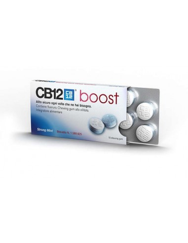 Cb12 boost chewing-gum