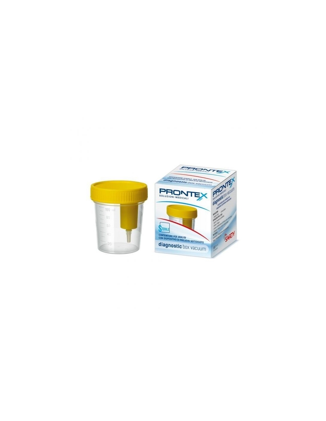 Contenitore urine sterile di sicurezza prontex