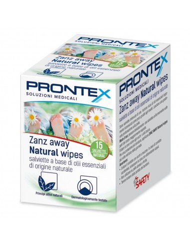 Prontex zanz away salviette repellenti natural