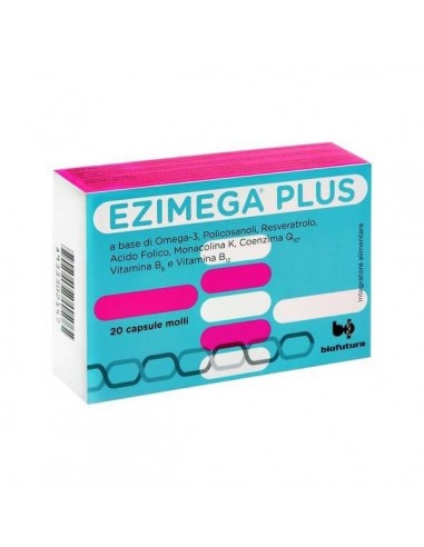 Ezimega Plus integratore alimentare controllo colesterolo 20 capsule